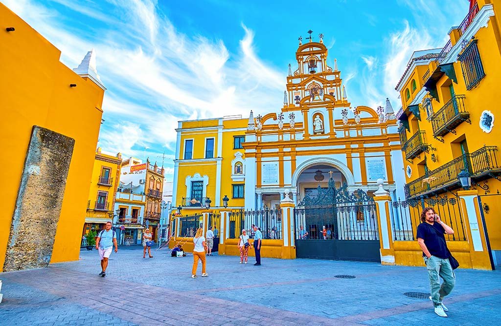 The basilica of Santa Maria de la Esperanza Macarena