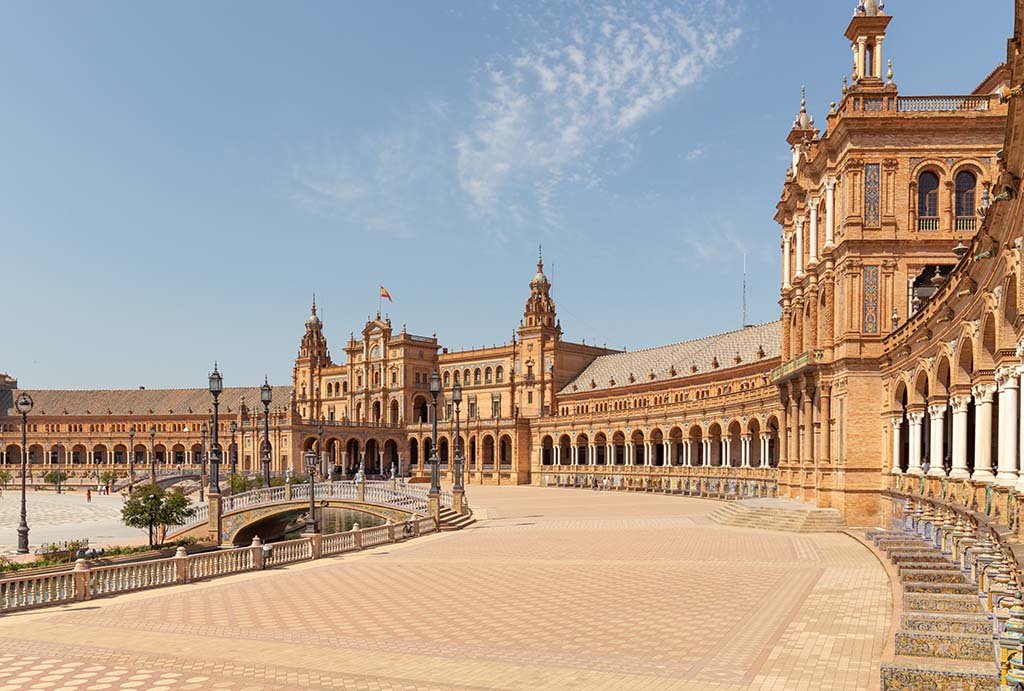 Plaza de Espana in Seville
